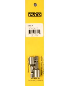 Nut Setter; 1/4 Inch Hex/ 5/16 Inch Hex Driver; 1/4 Inch Size; 1-3/4 Inch Length; Carded
