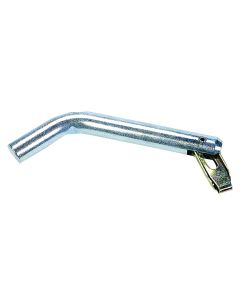 Used for Class I, II, and III style hitches. Constructed of chromatic plated steel. Swivel security clip is spring loaded. Packaged. 5/8" Pin, with 3" usable length.

