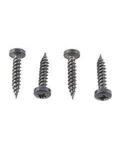 PAN HEAD SQUARE RECESS SCREW 8 X 1 BLACK (500/CTN)
