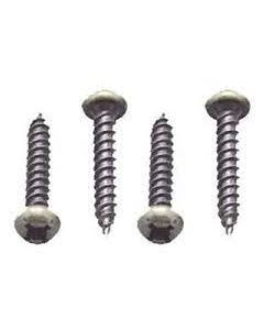 PAN HEAD SQUARE RECESS SCREW 8 X 1-1/4 WHITE (500/CTN)
