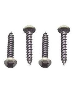 PAN HEAD SQUARE RECESS SCREW 8 X 3/4 WHITE (500/CTN)
