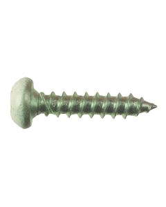 Screw; Self Tapping Type; 8 Inch x 2 Inch Length; Square Recessed Pan Head; Case Of 50; Zinc Plated
