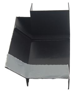 Slide Out Corner Guard; 4-1/2 Inch Length X 2-1/2 Inch Width X 2 Inch Thick; Black; Single; Right Hand Notched
