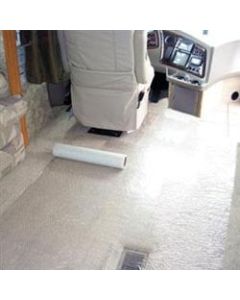 Floor Protector; Used To Protect All Types Of Carpet; 24 Inch Width x 200 Foot Length; Clear
