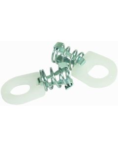 Access Door Latch; Water Heater Door; Spring Loaded Thumb Screw; Plastic; Package of 2; With English/ French Language Packaging