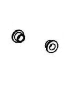 Roof Vent Lift Arm End Bushing; Replacement For MAXXFAN ® Deluxe Key Pad Models 5100K Through 8951K
