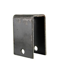 Trailer Axle Leaf Spring Seat; Fits 2 Inch Diameter Axle; Single; 4.05 Inch Length x 2 Inch Width x 4.75 Inch Height
