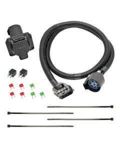 Trailer Wiring Connector; 7-Way Round Replacement for OEM Wiring Harness

13-16 ACADIA/13-17 ENCLAVE/TRAVERSE REPLACEMENT OEM TOW PACKAGE W/7WAY ROUND HARNESS
