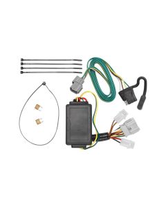 Trailer Wiring Connector; T-One; 4-Way Flat Replacement For OEM Wiring Harness

07-C HONDA ELEMENT T-ONE W/UPGRADED CIRCUIT PROTECTED MODULITE
