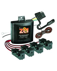 Tail Light Converter; ZCI ™; Adapts Vehicles With Separate Turn and Stop Lights To Standard Trailer Tail Light Wiring By Way Of Sensor Technology (No Cut/ No Splice Installation);For Vehicles With 12 Volt System Only; Works With 2 or 3 Wire Systems; Works