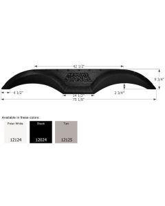 FENDER SKIRT TANDEM THOR FS2024 POLAR WHITE