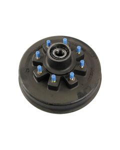 Trailer Brake Hub Assembly; 12 Inch; 8 x 6-1/2 Inch Bolt Pattern; 1/2 Inch Stud Diameter; Single
