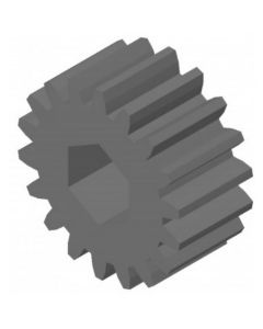 Slide Out Gear; 18 Teeth; 0.6200 x 1.6670 x 0.7500; 12DP/ 14.5PA
