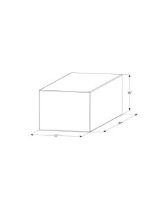 Fresh Water Tank; 63 Gallon Capacity; 47 Inch x 16 Inch x 21 Inch; WIthout Fittings
