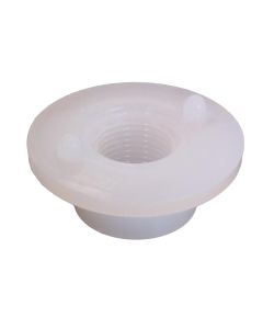 Fresh Water Tank Fill Adapter; For Use With Icon Direct Fresh Water Tank; Spin Fitting; 3/8 Inch FPT; White
