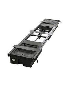 UNDERCHASSIS STORAGE CONTAINER DOUBLE W/SPARE TIRE CARRIER 99.5INL X 19.125IN
