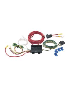 Tail Light Converter; Direct Battery Powered; Adapts Vehicles With Separate Turn and Stop Lights To Standard Trailer Tail Light Wiring; With Circuit Protection; 5 Amp; Without Circuit Probe; 108 Inch Length; Includes Power Lead Wire/ Fuse/ Fuse Assembly/ 