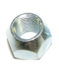 Lug Nut; 9/16 Inch x 18 Thread Size; Conical Seat; Acorn Bulge Open End; Polished; Steel; Single
