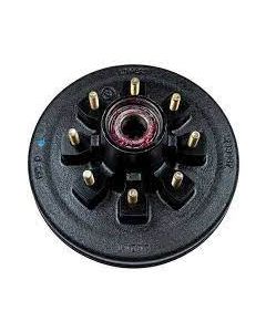 12IN BRAKE HUB ASSEMBLY 8-6.5 BC; 9/16IN STUD; 7000LB (RETAIL BOX)
