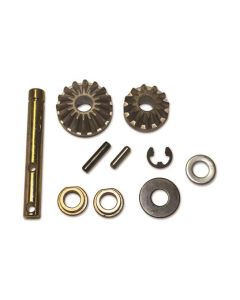 Trailer Landing Gear Leg Repair Kit; Used To Repair Follow Leg On Lippert Landing Gear; With 2 Gears/ 2 Pins/ 2 Washers/ 2 Guide Bush/ 1 Shaft/ 1 Locking Clip
