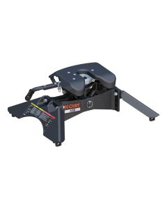 Fifth Wheel Trailer Hitch; A25; With Head/ Head Support/ Handle Kit/ Legs; 25000 Pound Weight Carrying capacity/ 6250 Pound Vertical Load; Fixed; Fully Articulating Torsion Head; Three Height Adjustment Positions; Carbide Powder Coated; Select One Rail An