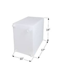 Tool Box; Underbody; 1 Recessed Drop Door; Diamond Tread; Aluminum; 60 Inch Length x 18 Inch Width x 18 Inch Height; T-Latch

