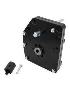 Trailer Landing Gear Gear Box; For Use With Lippert Fifth Wheel Landing Gears; Black; Steel
