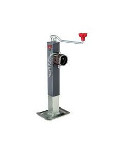 TRAILER JACK SWIVEL MOUNT SQUARE TUBE  TOP WIND; 8000 LBS SUPPORT; W MOUNT