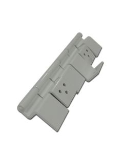 Entry Door Hinge; White; 6 Leaf Assembly
