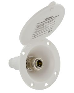 QUICK CONNECT VALVE, 2.75IN, WHITE
