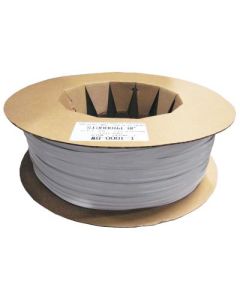 Trim Molding Insert; Used For Trim Molding; 1 Inch Width X 1000 Foot Length; Vinyl; White
