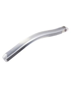 Exterior Grab Bar; LITECO; Replacement Handle Only For 005-E5500-L Grab Bar; Clear; Acrylic; 11-1/2 Inch Length; Curved
