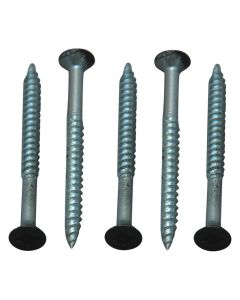 TOOLS & FASTENERS RV; Screw, Flat Head/Square Recess, 8 x 2", Black, 250/bx