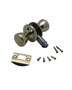 PASSAGE LOCK SET P/BRASS (C-2)