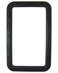Entrance Door Window Frame, Interior, Black, Boxed