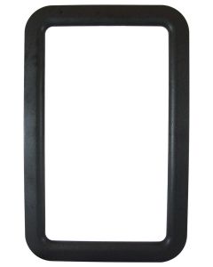 Entrance Door Window Frame, Exterior, Black, Boxed