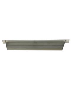 Screen Door Handle; P Series; Replacement For Phillip's/ Creation and Other Brands; Smoke; Plastic; Single; Poly Bag With Header Card
