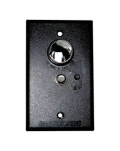 Wall Plate Power Supply, 2-Way, Cable Input, Brown