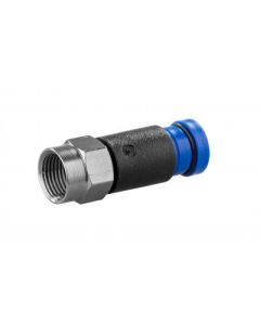 RG6 Compression Fitting, 2/Pkg