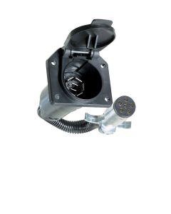 Hopkins MFG, Trailer Wiring Connector Adapter; Plug In Simple ™; 6-Way Pin To7-Way Blade