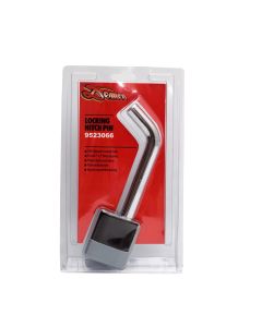 Trailer Hitch Pin; Bent Pin; 5/8 Inch Diameter; Use With Class III/ IV Receivers; Locking; With Dust Cap; Single
