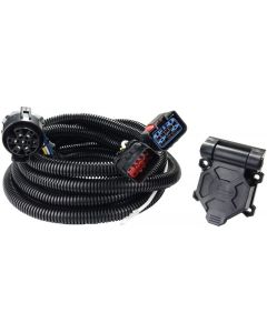 Trailer Wiring Connector; OEM Series; Fifth Wheel Wiring Harness; 7-Way Round; Plug In Simple ® Sideurance ™ 7-Way Blade 90 Degree Angle

00-09 DODGE RAM ENDURANCE 5TH WHEEL HRN WIRING KIT
