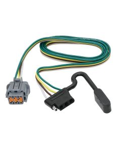 Trailer Wiring Connector; 4-Way Flat Replacement For OEM Wiring Harness

05-12 FRONTIER/PATHFINDER/XTERRA/09-C EQUATOR W/FACTORY TOW PACKAGE 4 WAY T-ONE CONNECTOR
