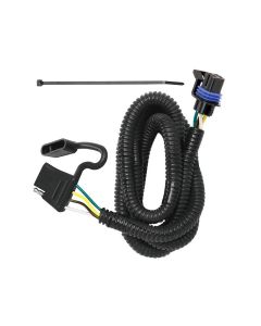 Trailer Wiring Connector; 4-Way Flat; Replacement for OEM Tow Package Wiring Harness
