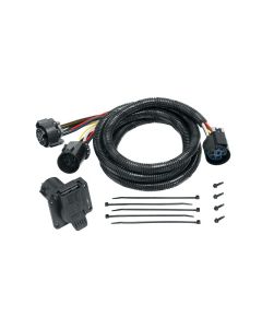 Trailer Wiring Connector Adapter; Trailer Wiring Connector; Allows Remote Wiring in Pickup Beds or Other Hard to Access Areas When Towing a Fifth Wheel or Gooseneck Trailer Using an OEM USCAR Connector

7 WAY CONNECTOR 7FT ASSEMBLY FOR 5TH WHEELS 99-C G