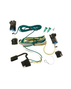 Trailer Wiring Connector; T-One; 4-Way Flat Replacement For OEM Wiring Harness
