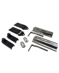 Camper Tie Down; Happijac; FT-DR10; Frame Mount; Powder Coated; Steel; With Centering Guides
