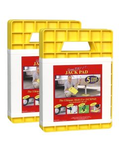 Jack Pad; Super RV; 10 Inch Length x 14 Inch Width x 3/4 Inch Thick; 40000 Pounds Capacity; Pack Of 4