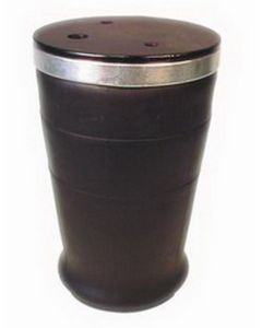 Helper Spring Bellows; Ride-Rite ™; 10.25 Inch Extended Height; 6.25 Inch Compressed Height; 5.70 Inch Diameter; 1/4 Inch NPT Port; Black; Single
