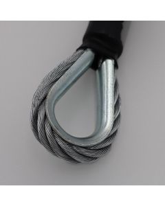 Safety Cable Kit, Permanent Mount, 10,000 Lb